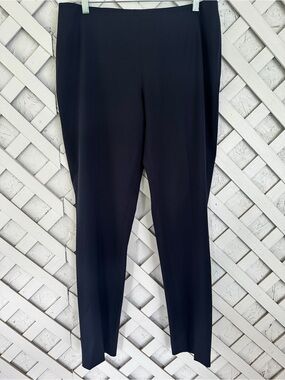 Lafayette 148 New York Women’s Dress Pants Trousers Virgin Wool size 10 Navy